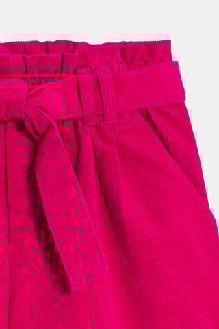 Short de pana - Fucsia - Okaïdi