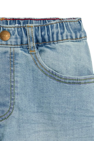 Bermudas vaqueras - Celeste - Okaïdi