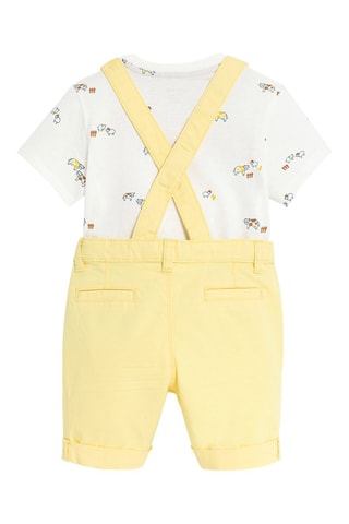 Camiseta y peto - Amarillo - Obaïbi