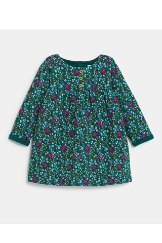 Vestido y leggings - Verde y beige jaspeado - Obaïbi