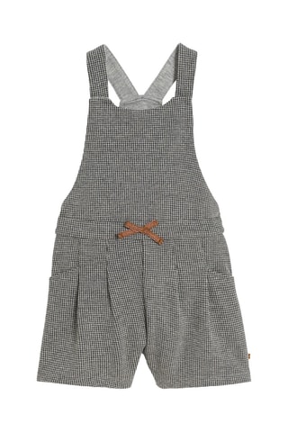 Camiseta y peto - Blanco y gris - Obaïbi