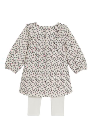 Vestido y leggings - Crudo - Obaïbi