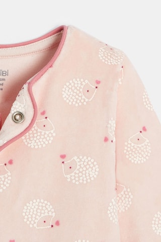 Pelele - Blanco y rosa empolvado - Obaïbi