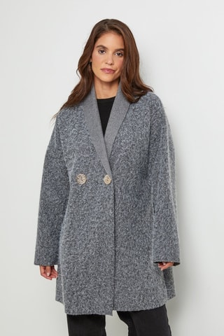 Manteau loose - Gris