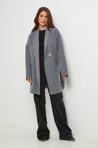 Manteau loose - Gris