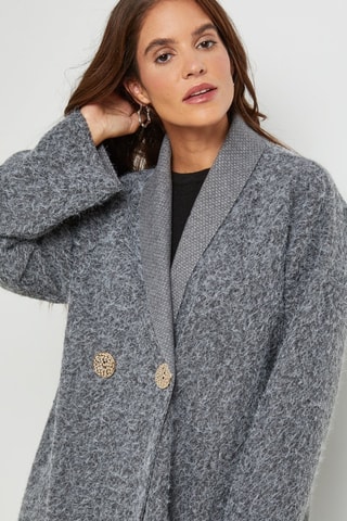 Manteau loose - Gris