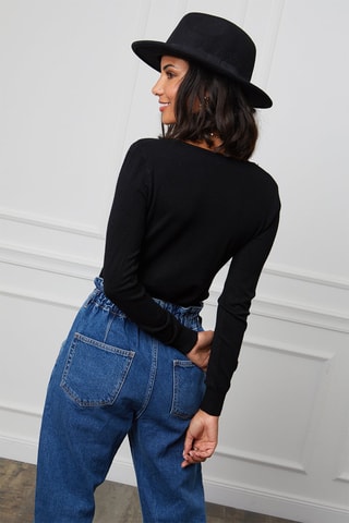 Kasjmier Trui - Zwart