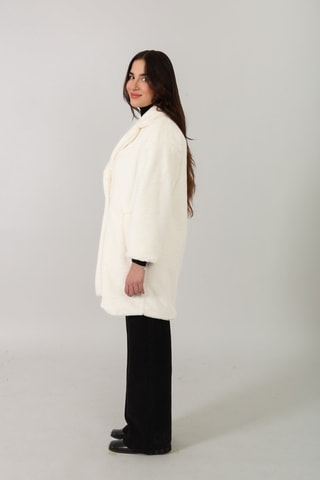 Manteau loose - Écru