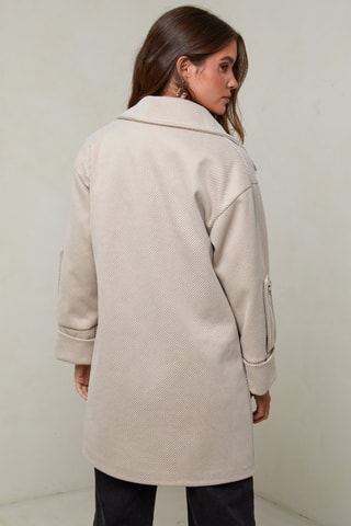 Manteau loose - Beige
