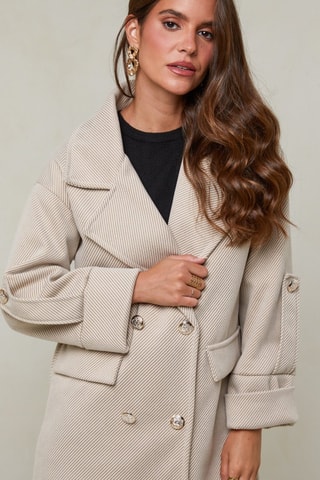 Manteau loose - Beige