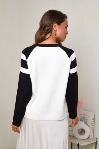 Trui  - Wit en zwart