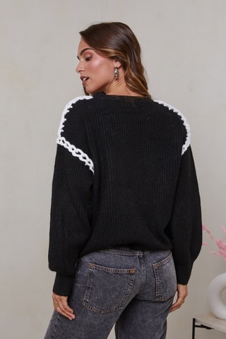 Trui  - Wit en zwart