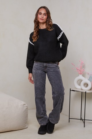 Trui  - Wit en zwart