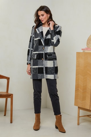 Manteau loose - Blanc