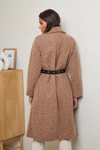 Manteau ajusté - Camel