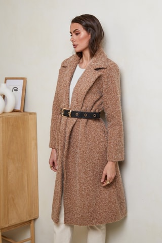 Manteau ajusté - Camel