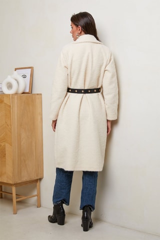 Manteau ajusté - Écru