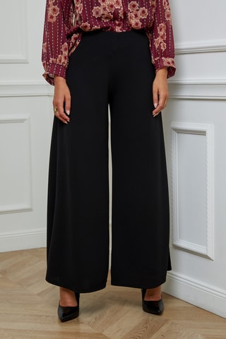 Broek Wide Legs - Zwart