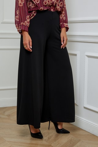 Broek Wide Legs - Zwart