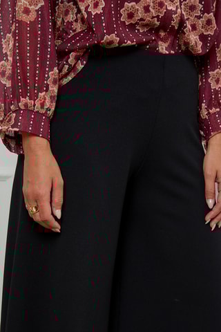 Broek Wide Legs - Zwart