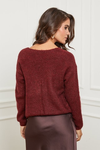 Vest  - Bordeauxrood