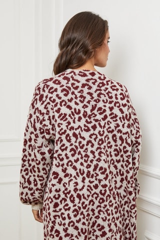 Lang Vest  - Bordeauxrood