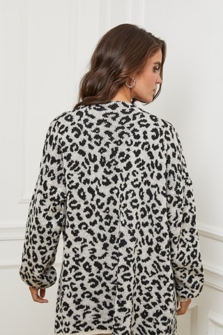 Lang Vest  - Wit en zwart