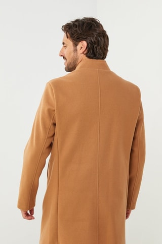 Manteau droit  - Camel