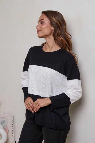 Trui  - Wit en zwart