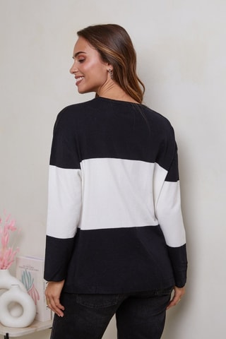 Trui  - Wit en zwart