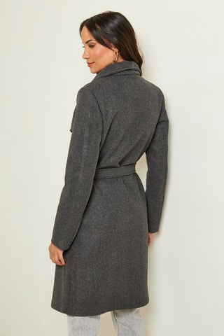 Manteau droit  - Anthracite