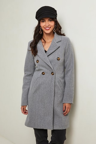 Manteau droit  - Anthracite