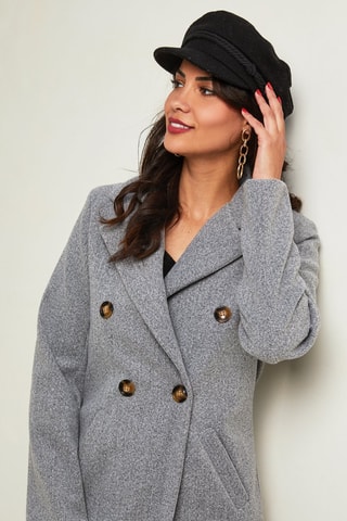 Manteau droit  - Anthracite