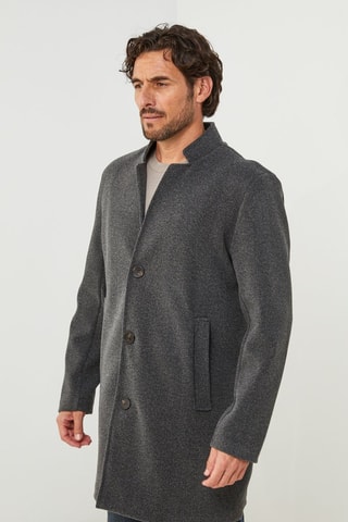 Manteau droit  - Anthracite