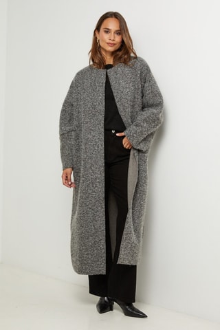 Manteau loose - Anthracite