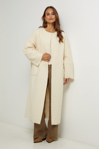Manteau loose - Blanc