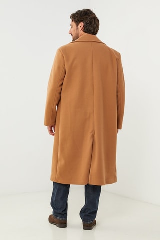 Manteau droit  - Camel