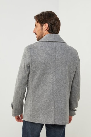 Manteau droit  - Gris