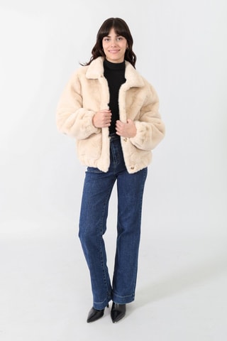 Veste droite  - Beige
