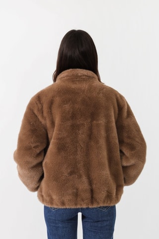 Veste droite  - Marron