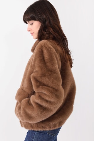 Veste droite  - Marron