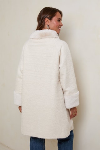 Manteau loose - Écru