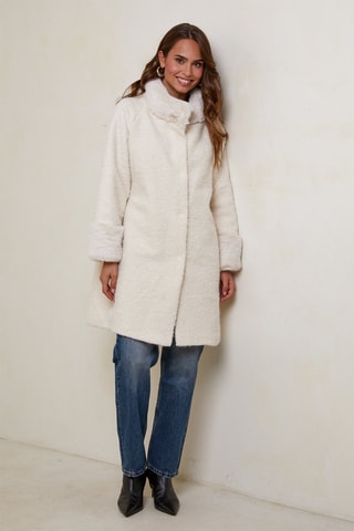 Manteau loose - Écru