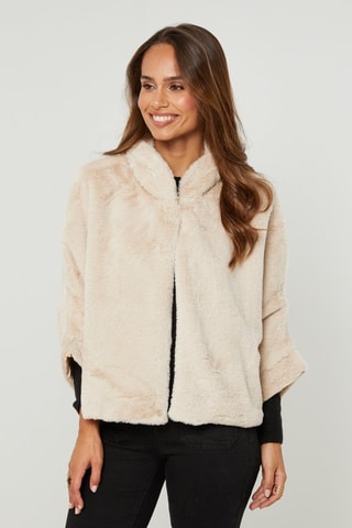 Veste droite  - Beige