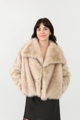 Veste droite  - Beige