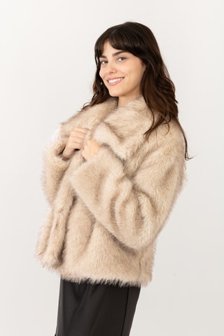 Veste droite  - Beige