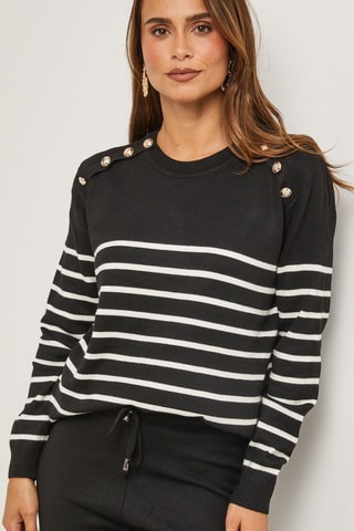 Trui  - Wit en zwart