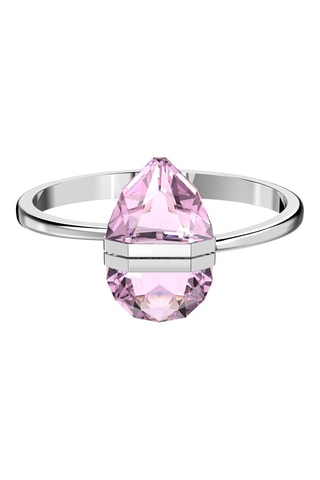 Bracciale con cristalli Swarovski Lucent - Rosa e argentato