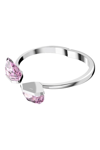 Bracciale con cristalli Swarovski Lucent - Rosa e argentato