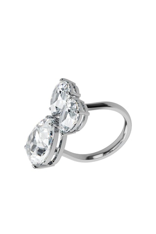 Anillo con cristales Swarovski Millenia - Blanco